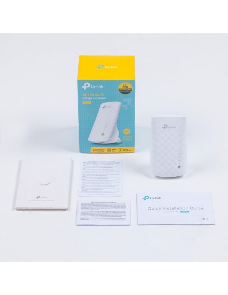 TP-Link RE200 Repetidor de red Blanco 10, 100 Mbit/s