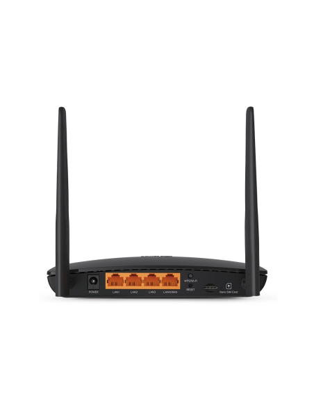 TP-Link Archer MR402 router inalámbrico Ethernet rápido Doble banda (2,4 GHz / 5 GHz) 4G Negro