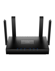 Cudy WR3000 router inalámbrico Gigabit Ethernet Doble banda (2,4 GHz / 5 GHz) Negro