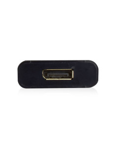 Ewent EW9825 adaptador de cable de vídeo 0,15 m USB Tipo C DisplayPort Negro 2