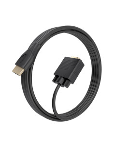 AISENS Cable Conversor HDMI a SVGA, HDMI A/M-SVGA/M, Negro, 2.0m 2