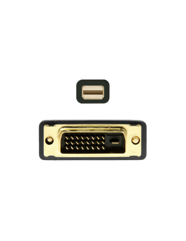 AISENS A125-0363 adaptador de cable de vídeo 2 m Mini DisplayPort DVI Negro