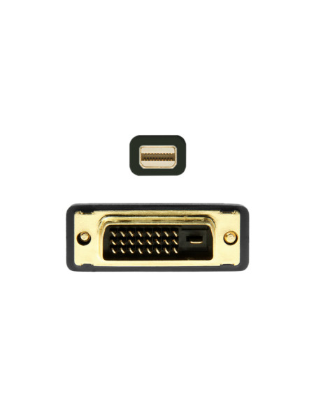 AISENS A125-0363 adaptador de cable de vídeo 2 m Mini DisplayPort DVI Negro