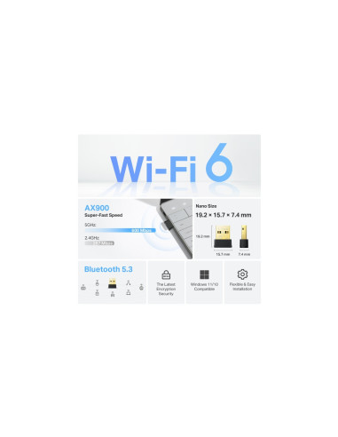 TP-Link Archer TX10UB Nano Bluetooth 600 Mbit/s