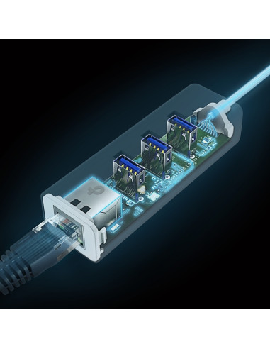 TP-Link UE330C adaptador y tarjeta de red Ethernet 1000 Mbit/s
