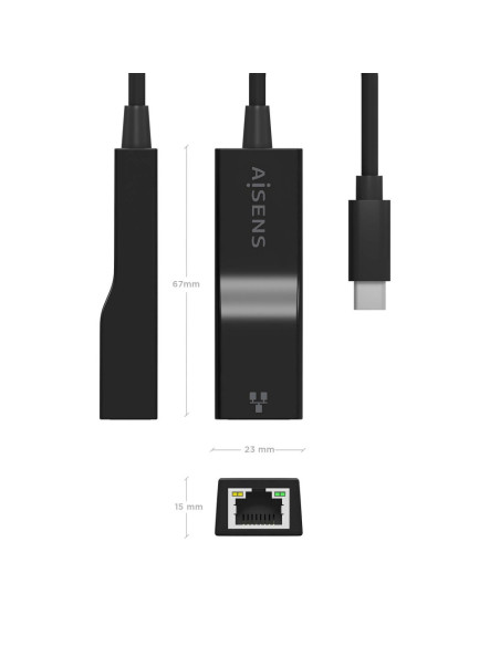 AISENS A109-0765 adaptador y tarjeta de red 1000 Mbit/s
