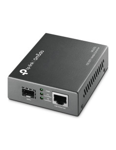 TP-Link Omada MC420L convertidor de medio 10000 Mbit/s Multimodo, Monomodo Negro