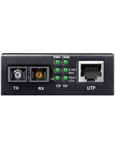 Cudy MC100SA-20 convertidor de medio 100 Mbit/s 1310 nm Monomodo Negro 2