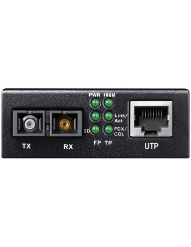 Cudy MC100SA-20 convertidor de medio 100 Mbit/s 1310 nm Monomodo Negro
