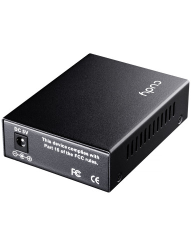 Cudy MC100SA-20 convertidor de medio 100 Mbit/s 1310 nm Monomodo Negro