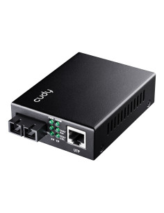 Cudy MC100GSA-20 convertidor de medio 1000 Mbit/s 1310 nm Monomodo Negro