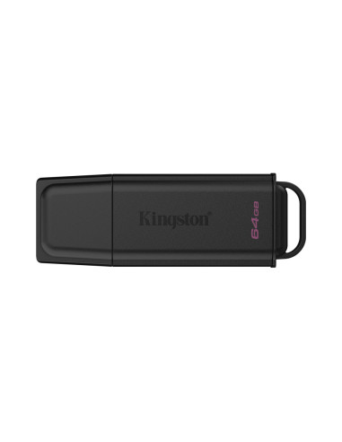 Kingston Technology DataTraveler 64GB Portátil USB 3.2 Gen 1 Exodia Negro