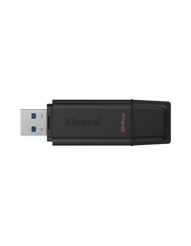 Kingston Technology DataTraveler 64GB Portátil USB 3.2 Gen 1 Exodia Negro