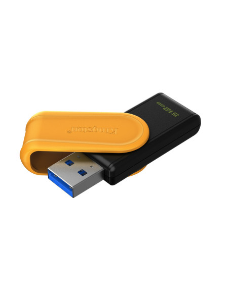 Kingston Technology DataTraveler 512GB Portable USB 3.2 Gen 1 Exodia S (Black/Yellow)