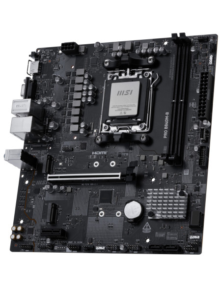 MSI PRO B840M-B placa base AMD B840 Zócalo AM5 micro ATX