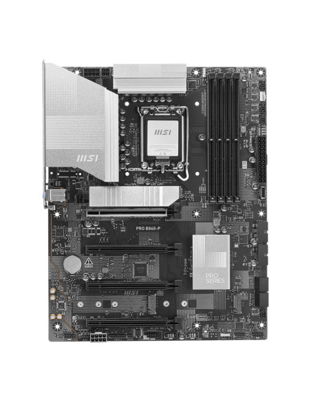 MSI PRO B860-P placa base Intel B860 LGA 1851 (Socket V1) ATX
