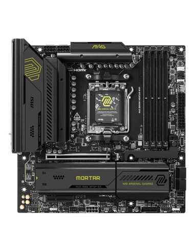 MSI MAG B850M MORTAR WIFI placa base AMD B850 Zócalo AM5 micro ATX