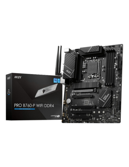 MSI PRO B760-P WIFI DDR4 placa base Intel B760 LGA 1700 ATX