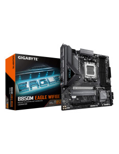 GIGABYTE B850M EAGLE WIFI6E Placa Base - Procesadores AMD Ryzen Serie 9000, VRM digital de 8+2+2 fases, hasta 8200MHz DDR5 (OC),