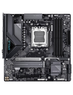 GIGABYTE B850M EAGLE WIFI6E Placa Base - Procesadores AMD Ryzen Serie 9000, VRM digital de 8+2+2 fases, hasta 8200MHz DDR5 (OC), 2
