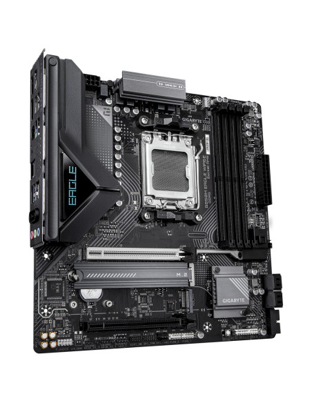 GIGABYTE B850M EAGLE WIFI6E Placa Base - Procesadores AMD Ryzen Serie 9000, VRM digital de 8+2+2 fases, hasta 8200MHz DDR5 (OC),