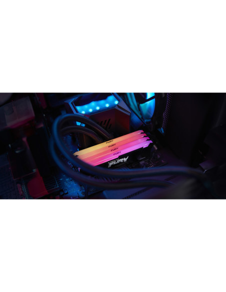 Kingston Technology FURY Beast 8GB 3200MT/s DDR4 CL16 DIMM RGB