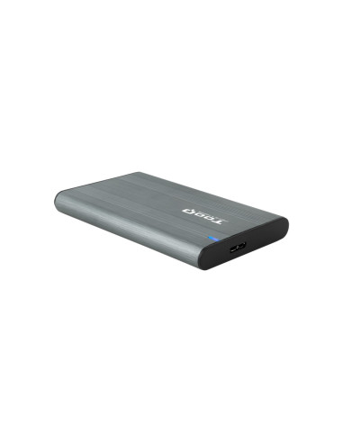 TooQ Caja Externa para Discos de 2,5” HDD/SSD, Gris