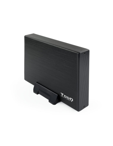 TooQ TQE-3527B caja para disco duro externo Caja de disco duro (HDD) Negro 3.5"
