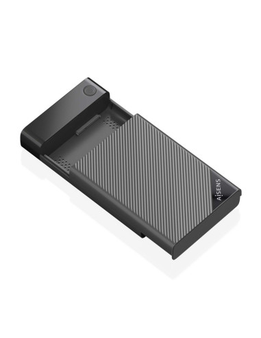 AISENS ASE-3529B caja para disco duro externo Caja de disco duro (HDD) Negro 3.5"