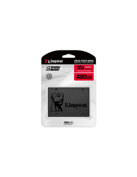 Kingston Technology A400 480 GB 2.5" Serial ATA III TLC