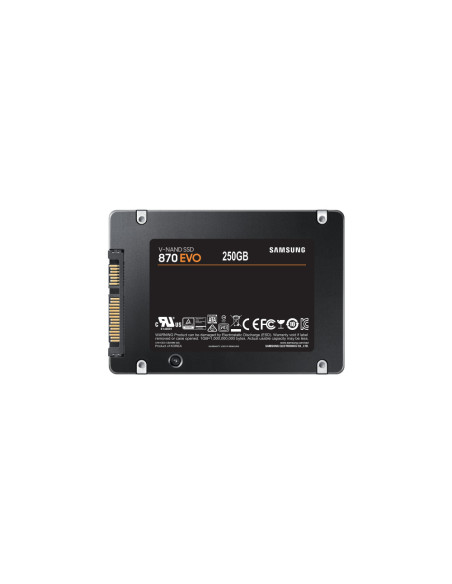 Samsung 870 EVO 250 GB 2.5" Serial ATA III V-NAND MLC