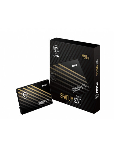 MSI Spatium S270 SATA 2.5 240GB 2.5" Serial ATA III 3D NAND
