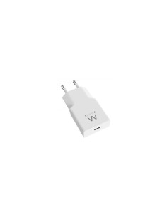Ewent Cargador Rápido USB-C PD de 20W con Tecnología GaN y Diseño Ultrafino