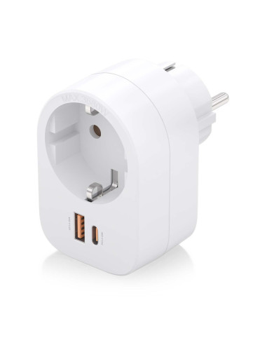 AISENS ASPS-1A1C06-W cargador de dispositivo móvil Universal Blanco Corriente alterna Carga rápida Interior