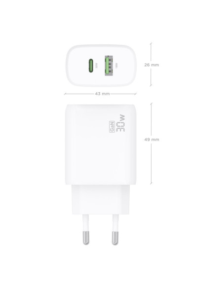 AISENS A110-0923 cargador de dispositivo móvil Cámara digital, MP3, MP4, Teléfono móvil, Navegante, Portátil, Consola de juegos 