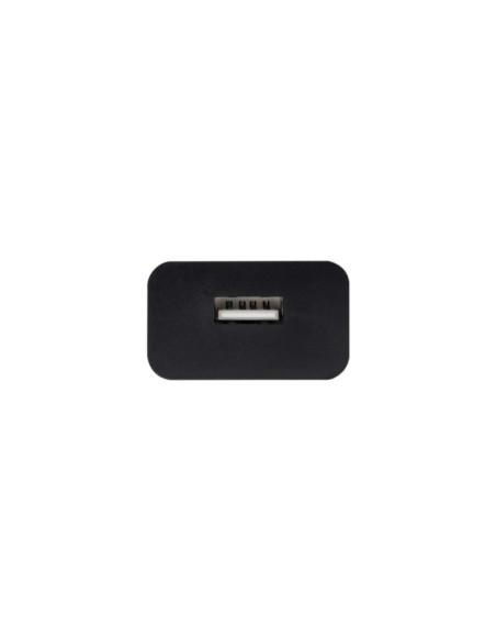 AISENS Cargador USB 10W Alta Eficiencia, 5V/2A, Negro