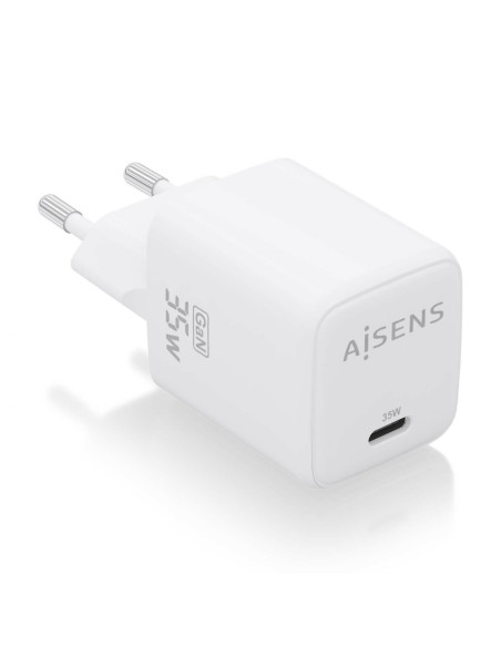 AISENS ASCH-35W1P016-W cargador de dispositivo móvil Universal Corriente alterna Carga rápida Interior