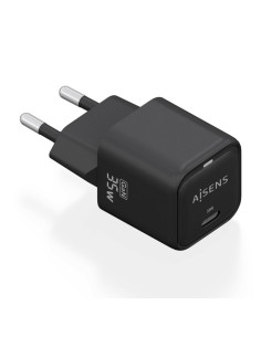 AISENS ASCH-35W1P023-BK cargador de dispositivo móvil Universal Corriente alterna Carga rápida Interior