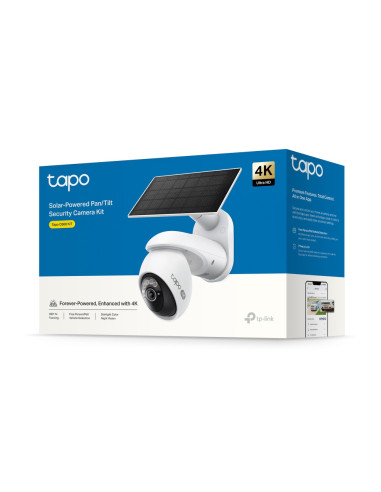 TP-Link Tapo C660 KIT Bala (forma) Cámara de seguridad IP Exterior 3840 x 2160 Pixeles Techo/pared
