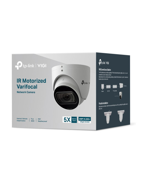 TP-Link VIGI InSight S445ZI Torreta Cámara de seguridad IP Exterior 2688 x 1520 Pixeles Techo