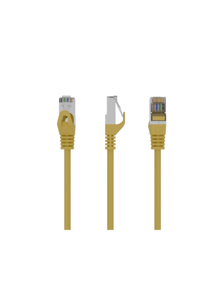 Gembird PP6-1M/Y cable de red Amarillo Cat6 F/UTP (FTP)