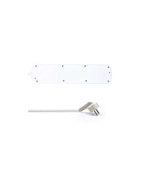 Ewent EW3932-3M limitador de tensión Blanco 6 salidas AC