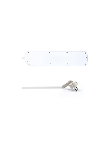 Ewent EW3932-5M limitador de tensión Blanco 6 salidas AC
