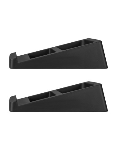 AISENS Soporte Universal De Sobremesa Para Altavoces, Negro
