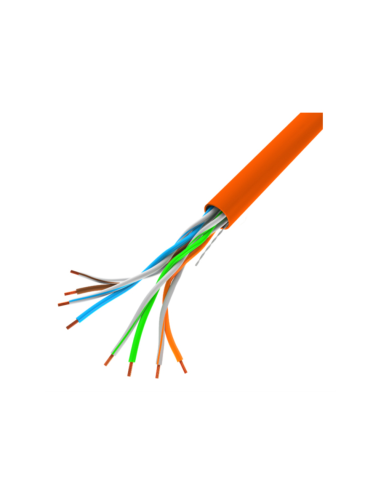 Lanberg LCU5-10CC-0305-O cable de red Naranja 305 m Cat5 U/UTP (UTP)