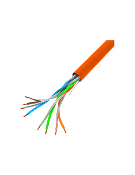 Lanberg LCU5-10CC-0305-O cable de red Naranja 305 m Cat5 U/UTP (UTP)