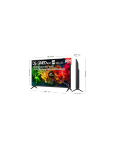 LG QNED evo AI MiniLED 43QNED81B6C.AEU Televisor 109,2 cm (43") 4K Ultra HD Smart TV Wifi Negro 2