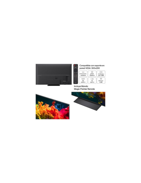 LG QNED 65QNED81B6A 165,1 cm (65") 4K Ultra HD Smart TV Wifi Negro