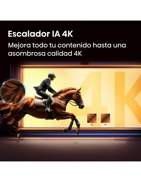 Hisense 75E7S Televisor 190,5 cm (75") 4K Ultra HD Smart TV Wifi Negro
