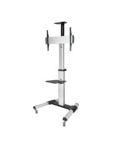 TooQ FS1870M-B soporte para pantalla de señalización 94 cm (37") Negro, Plata 2